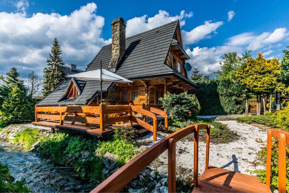 Domek centrun Zakopanego, wysoki standard, sauna, potok, RELAKS
