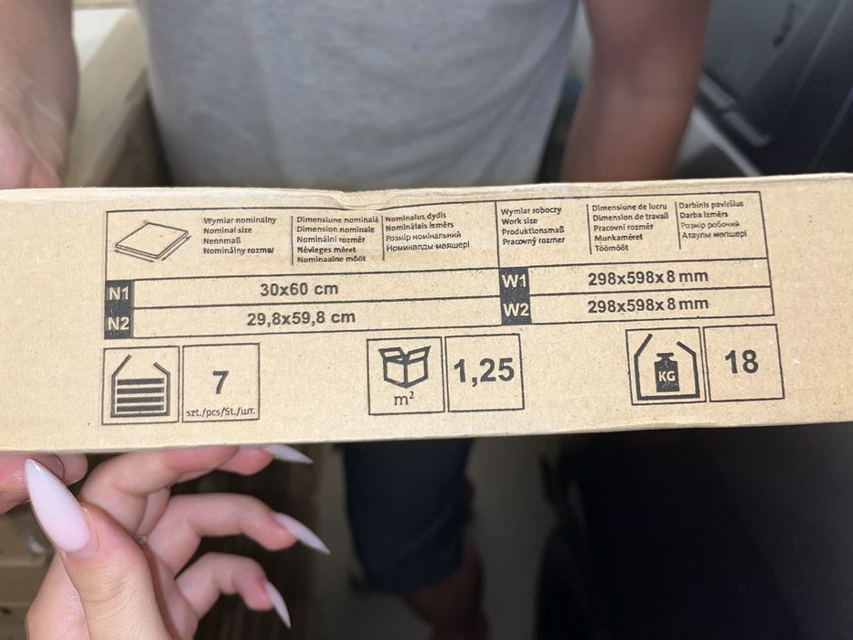 plytki 30x60 scienne