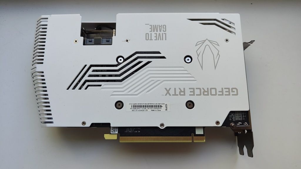 ТОП! RTX 3060 12GB ZOTAC AMP! White (біла) GeForce в гарному стані!