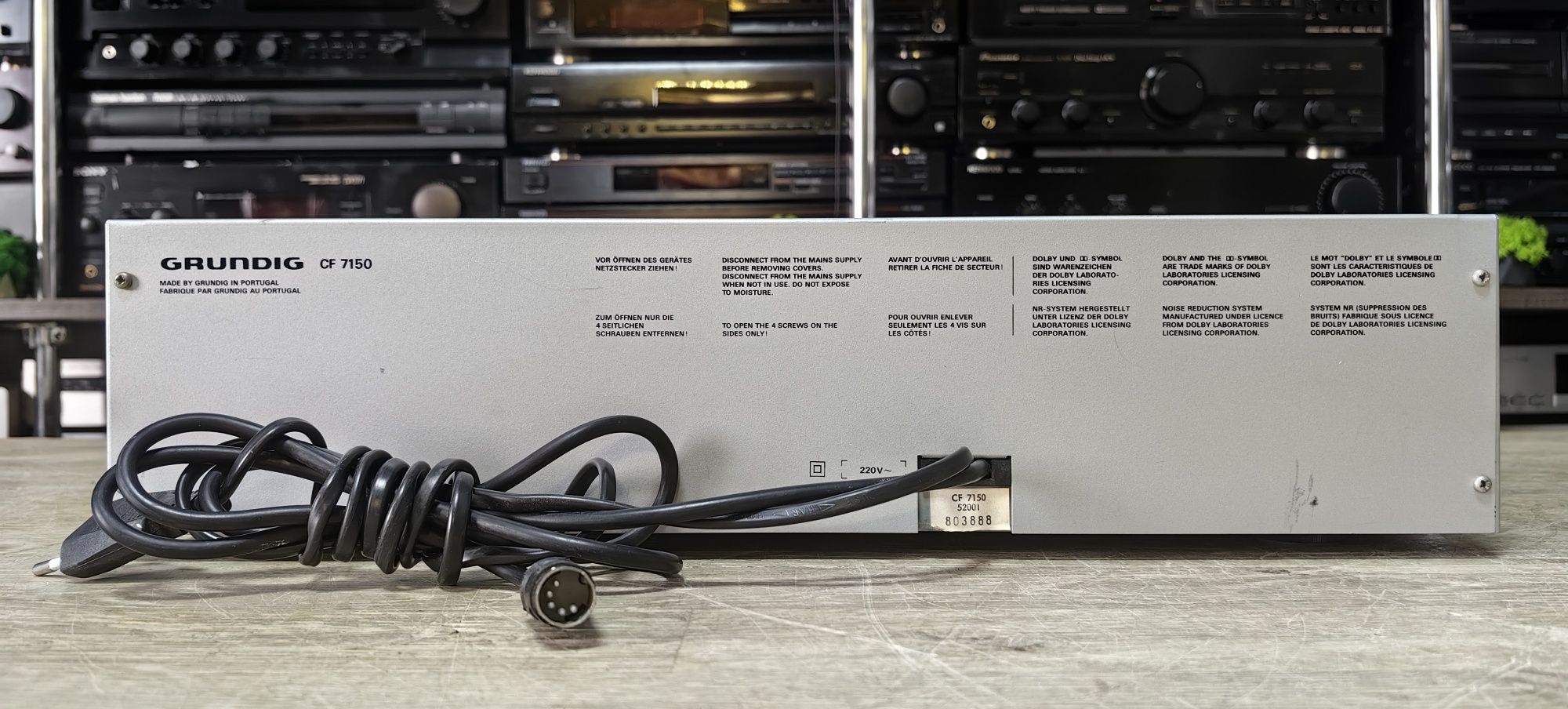 Касетний програвач Grundig CF 7150/Дефект