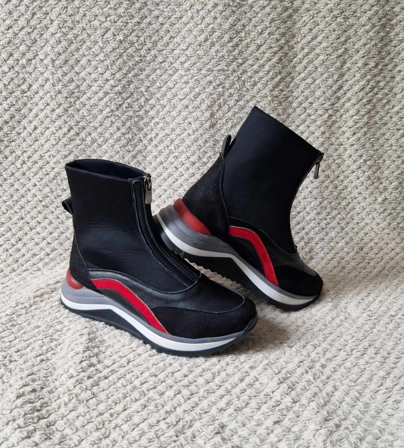Venezia sportowe buty trzewiki damskie