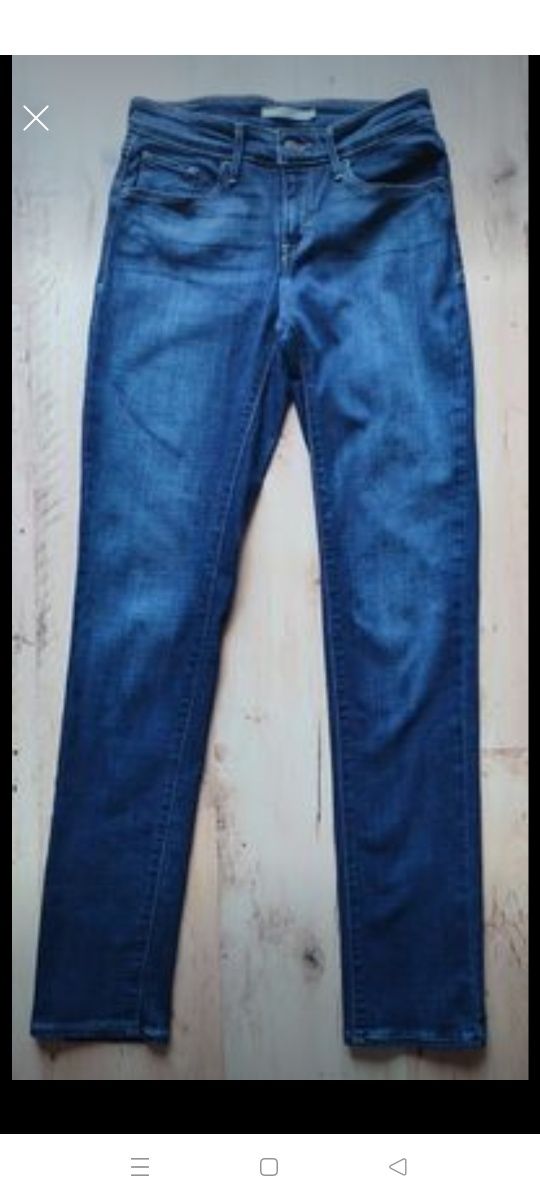 Jak Nowe Levis 27/32 MID Rise Skinny (pas 76cm) wysyłka