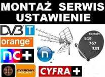 Ustawienie, montaż, serwis, naprawa anten SATelitarnych i TV naziemnej