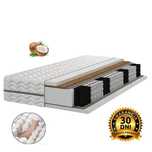 Materac Kieszeniowy sprężynowy 140x200 Kokos PREMIUM 24cm Pocket H3/H4