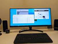 monitor LG 34 polegadas Ultrawide wn750