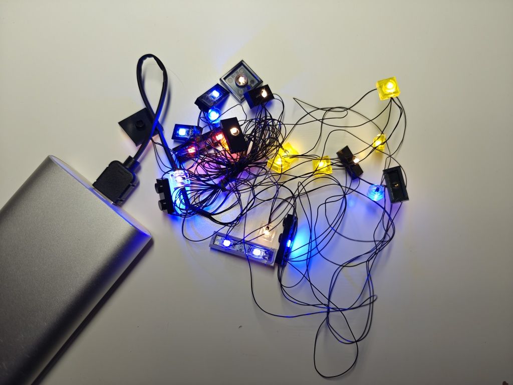 Oświetlenie Led light kit do zestawu Lego 76139 batmobile