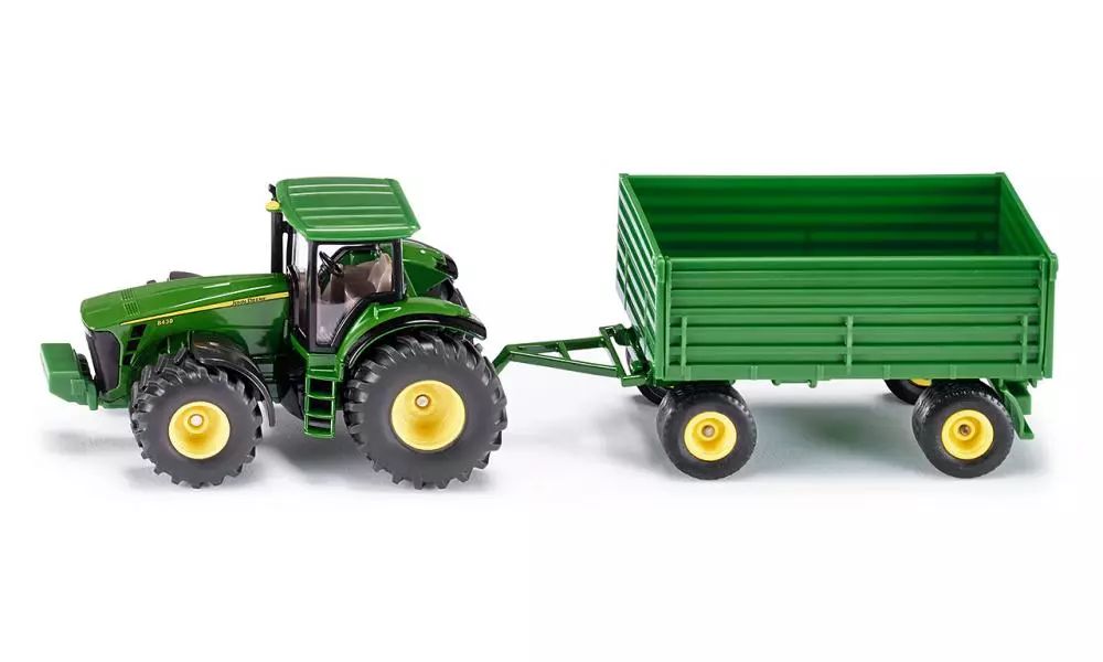 Traktor z przyczepą, 1:50. Siku