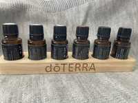 Podstawka drewniana pod olejki eteryczne doTERRA aromaterapia