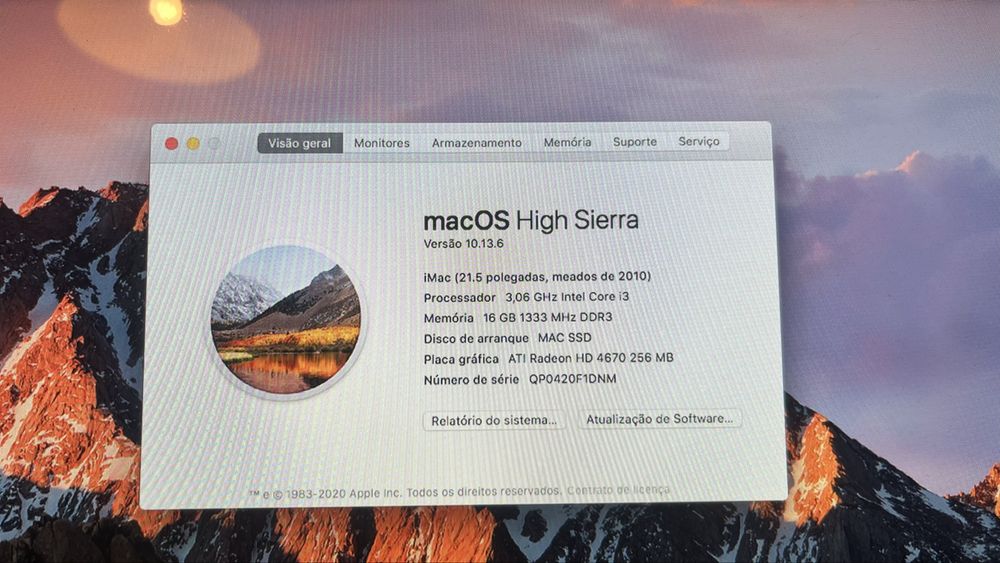 iMac 21.5 polegadas (2010)