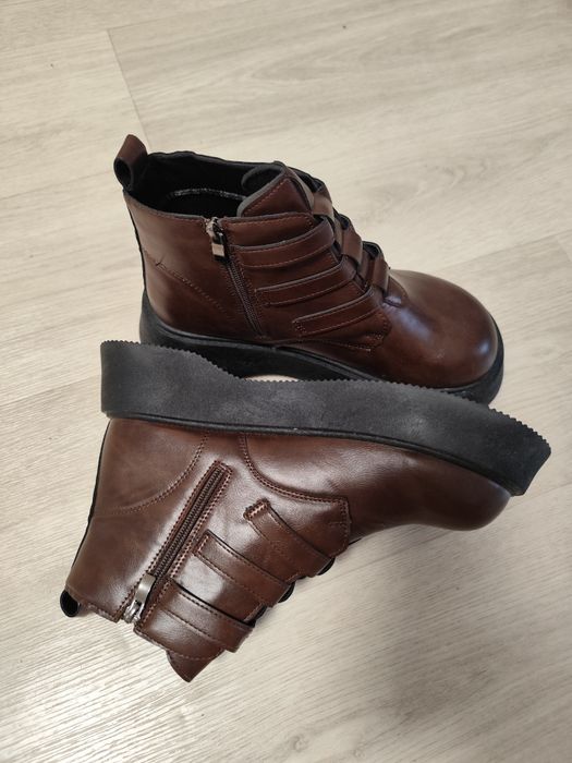 Жіночі черевики, демісезон, осінь весна, напівчоботи