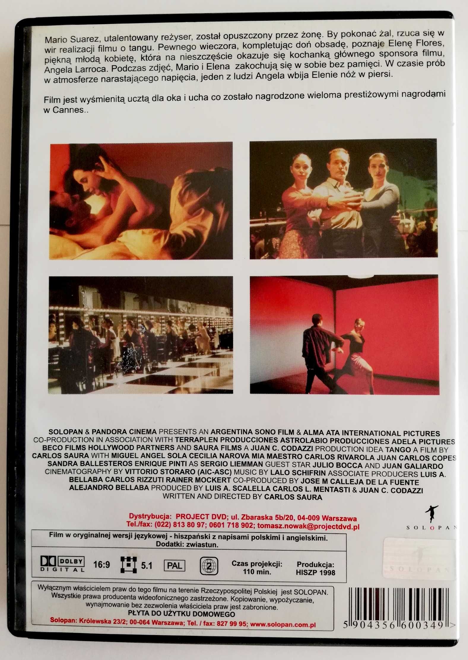 Tango Carlos Saura film dvd