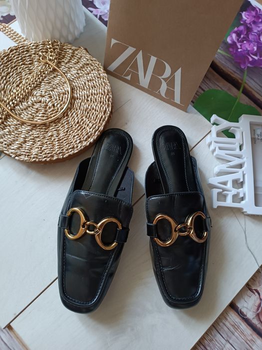 Брендові мюли Zara . Р 38