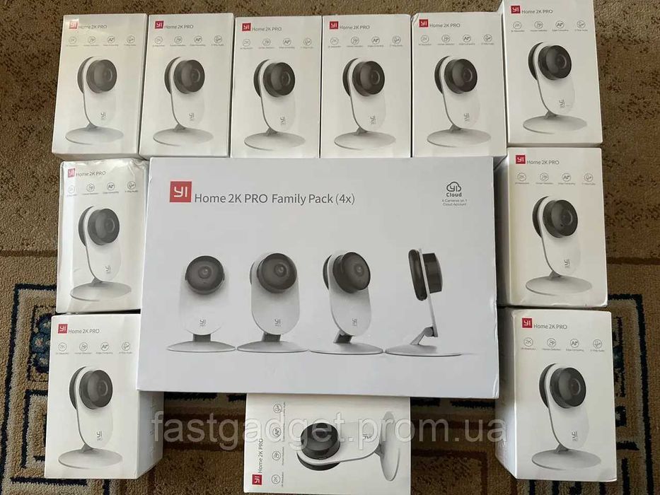 IP-камера YI Home 2K PRO White  (Міжнародна версія) відеоняня camera