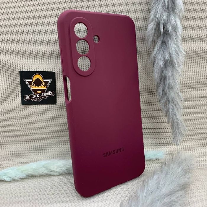Топ! Samsung A17 с логотипом Противоударный чехол софт тач все модели
