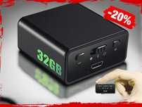 Nowoczesny DYKTAFON Podsłuch Szpiegowski Detekcja USB 32GB (OKAZJA)