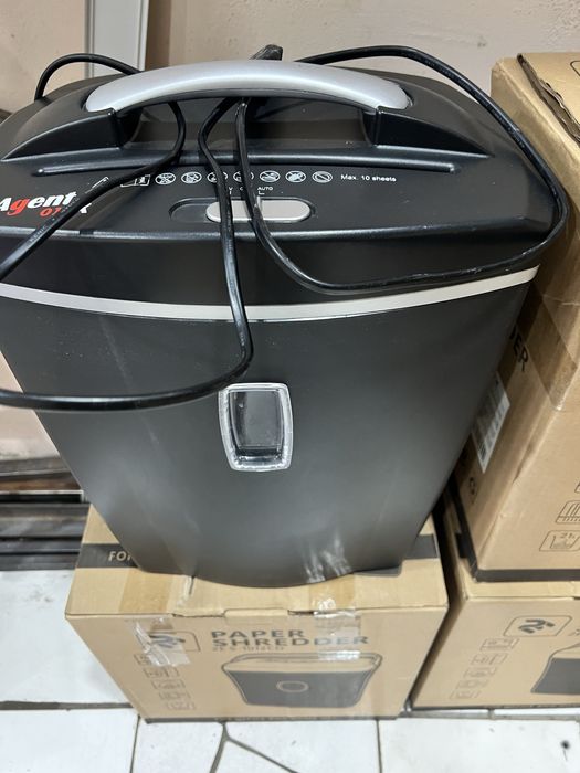 Шредер, знижчувач паперу, документів Agent012x