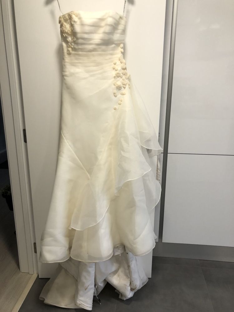 Vestido de noiva Rosa Clará