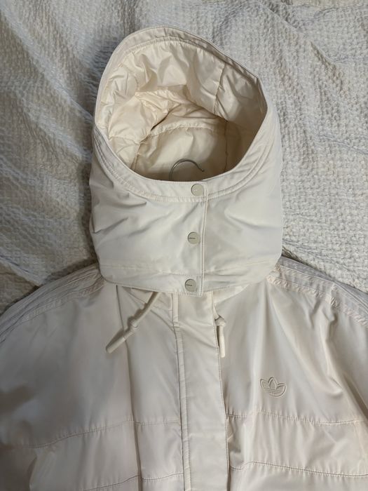 Куртка Adidas Originals жіноча/унісекс, зимова, беж (M-XL)