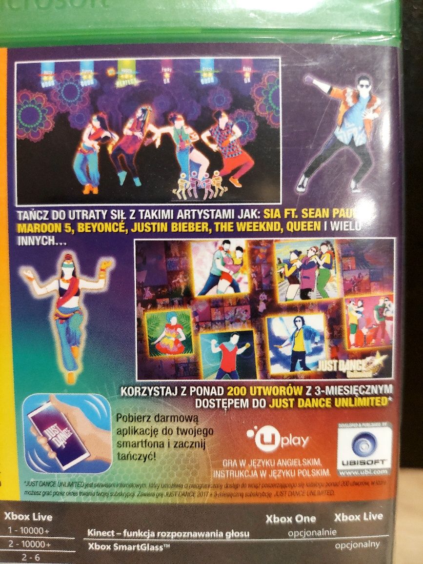 Gra Just Dance 2017  Xbox one (NOWE !)