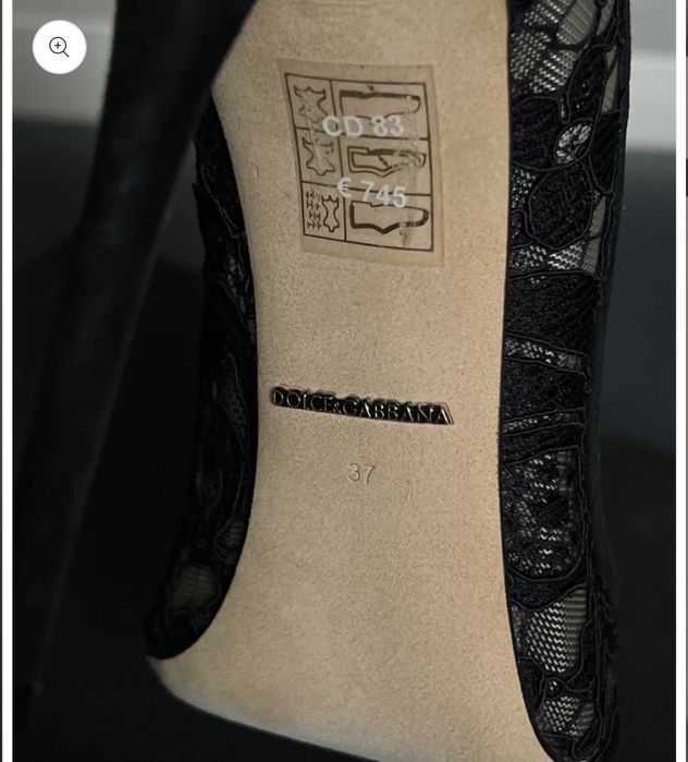 Туфлі Dolce&Gabbana, 36.5