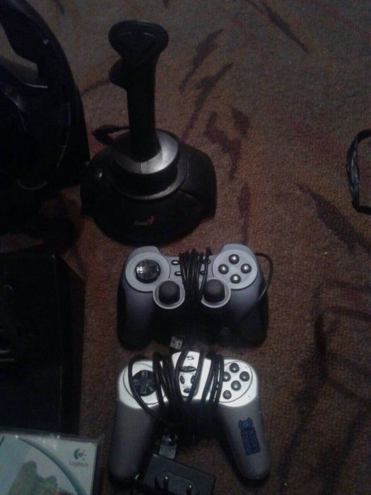 Genius maxfighter, Lologitech wingman formula и джостики