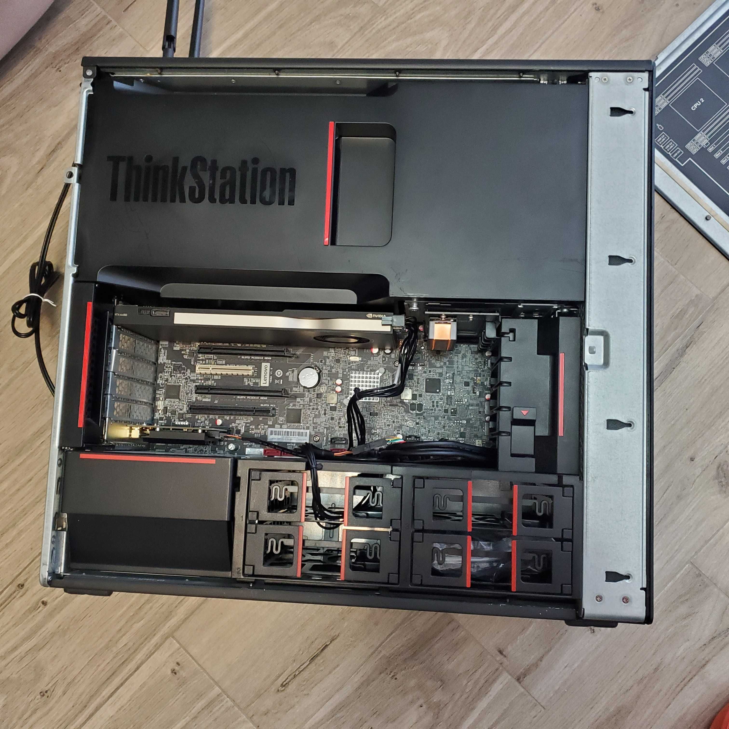 Робоча станція Lenovo ThinkStation P710 2 x Xeon E5-2658 V4 RTX A4000
