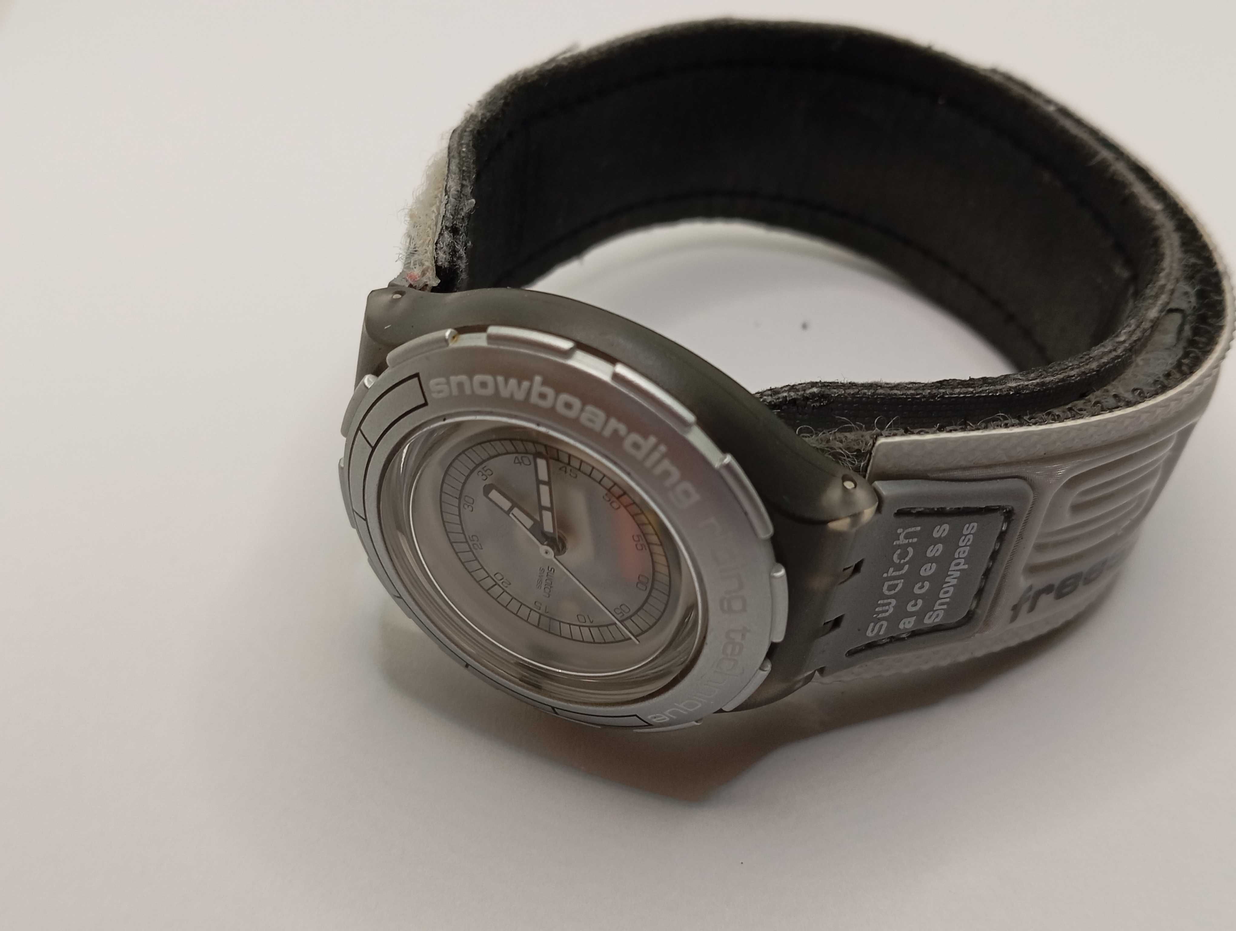 Zegarek vintage Swatch Access Snowpath