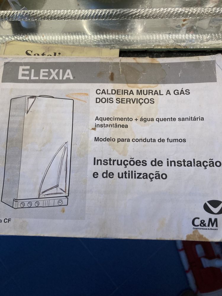 Caldeira elétrica a gás da marca C&M chafeauteaux