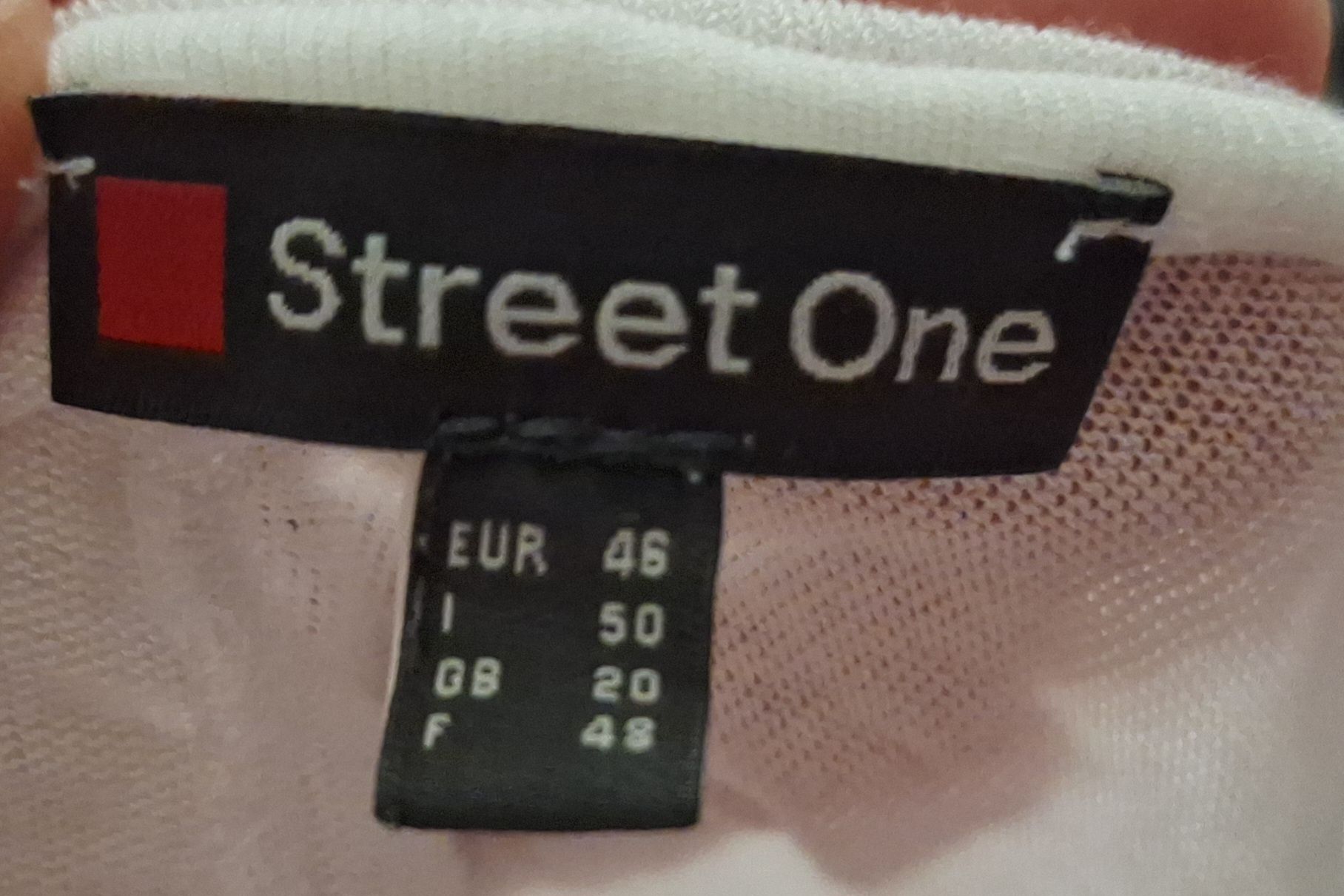 Narzutka, bolerko, cienka, biały, Street One, r. 46
