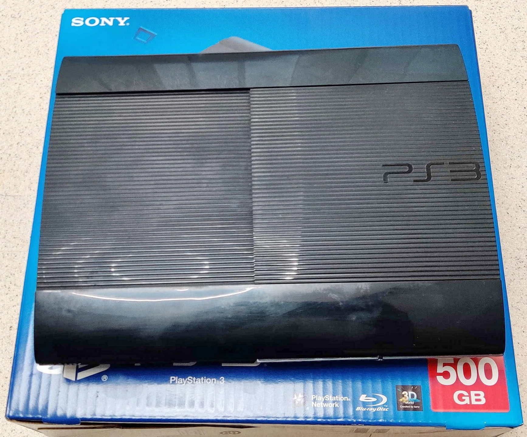 PS3 Игровая приставка Sony PlayStation 3 500Gb