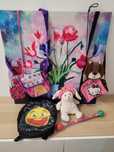 Zestaw dla dziewczynki torebka plecak królik Hello Kitty Barbie