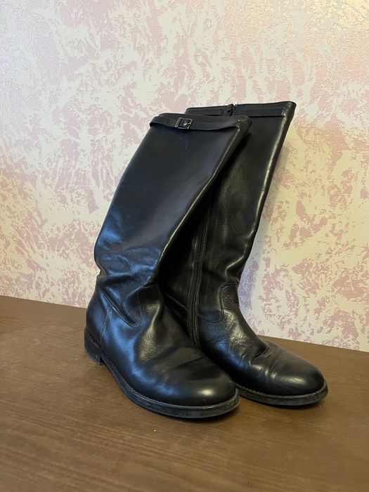 Весняні шкіряні чоботи EQUERRY  p 37 Італія