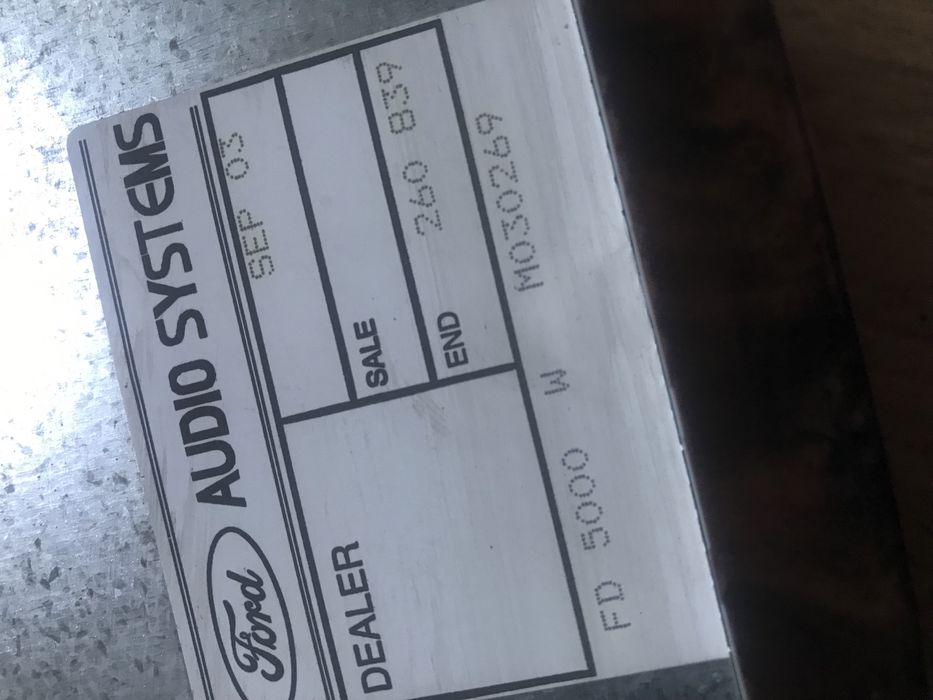 Radio samochodowe do Forda 5000RDS   EON