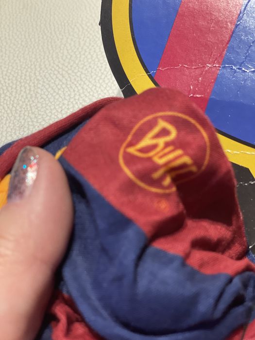 Barça gola cachecol polar infantil novo