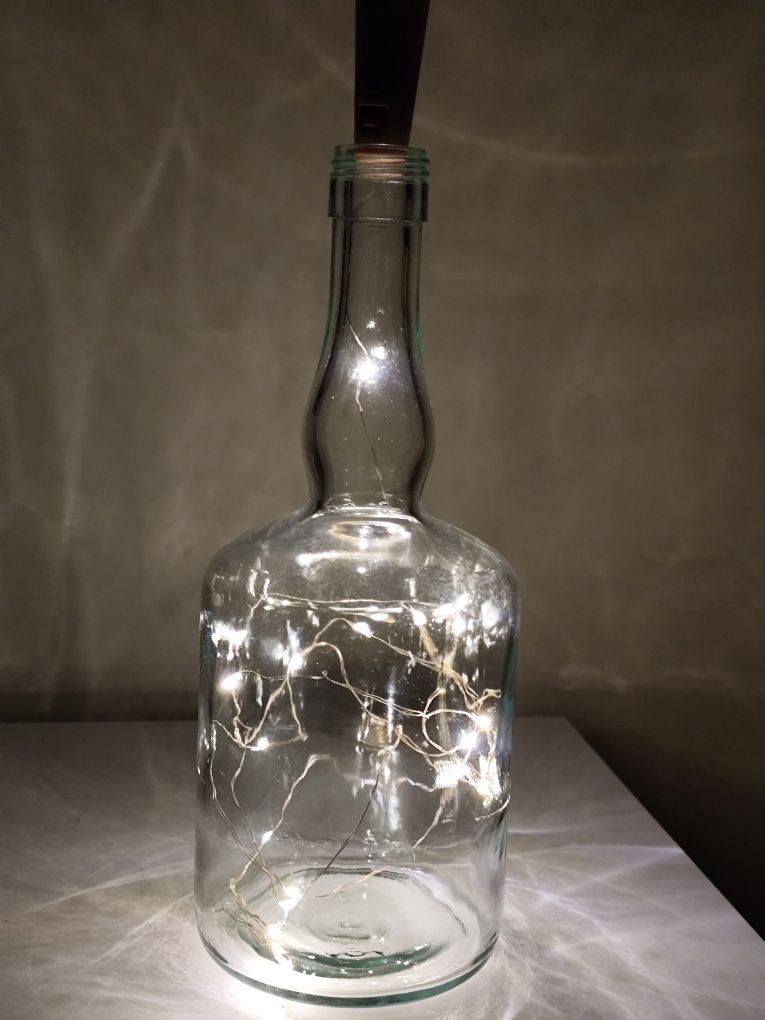 Luzes led com pilhas 5 unidades 10€