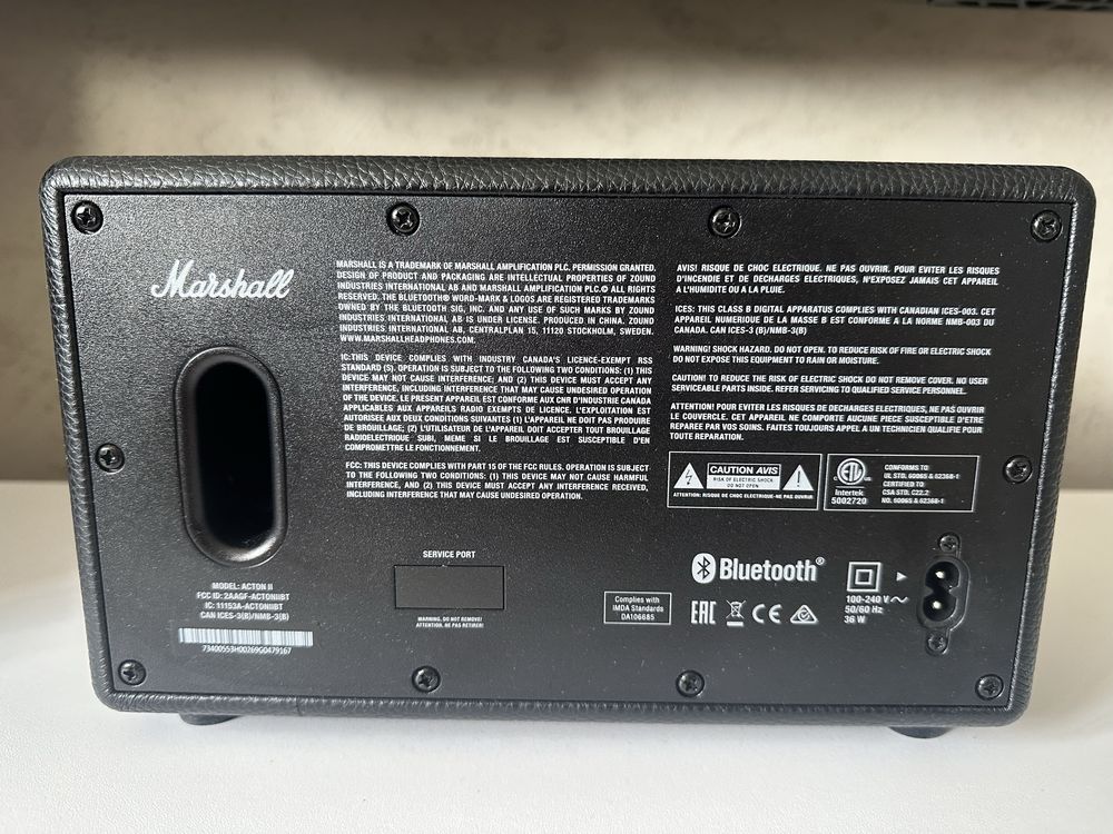 Głośnik Bluetooth Marshall Acton II (nie JBL) mega dźwięk!