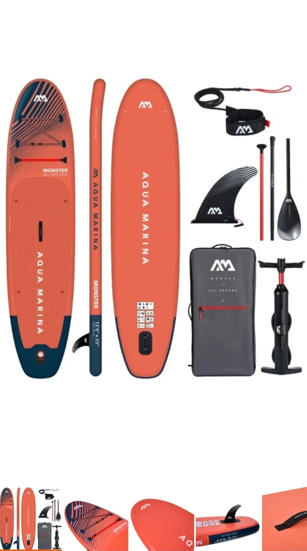 SUP deska  Aqua Marina Monster 12" BT. 23MOP
