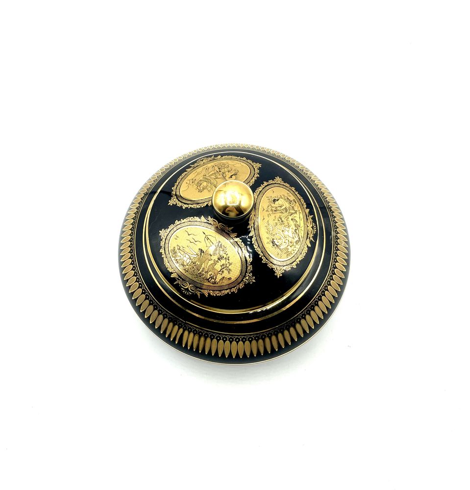 Caixa grecia 24k ouro antiga