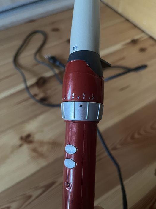 Lokówka stożkowa BaByliss Paris ceramiczna czerwona