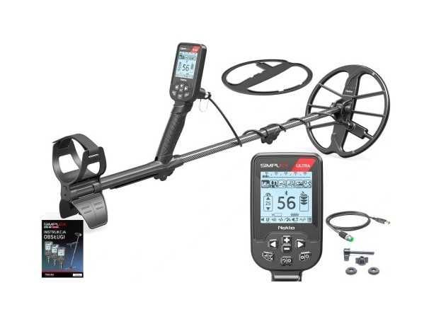 Wykrywacz detektor metalu Nokta  Simplex Ultra do wypożyczenia Elbląg