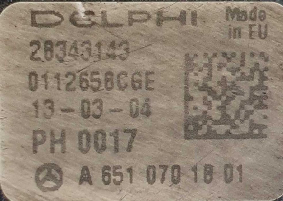 Насос паливний високого тиску тнвд Mercedes E220 2013-2016 оригінал