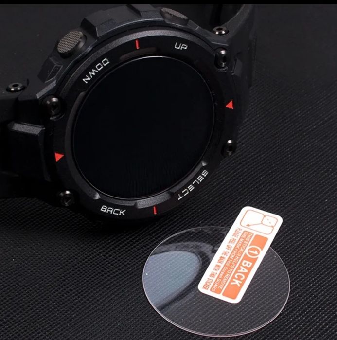 Ремешок, ремінець Amazfit T-Rex / T-Rex Pro, захисне скло, тренчики