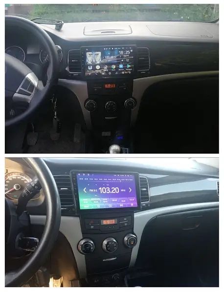 Магнітола 2/32 CarPlay швидкий процесор Ssangyong Korando 2010-2013