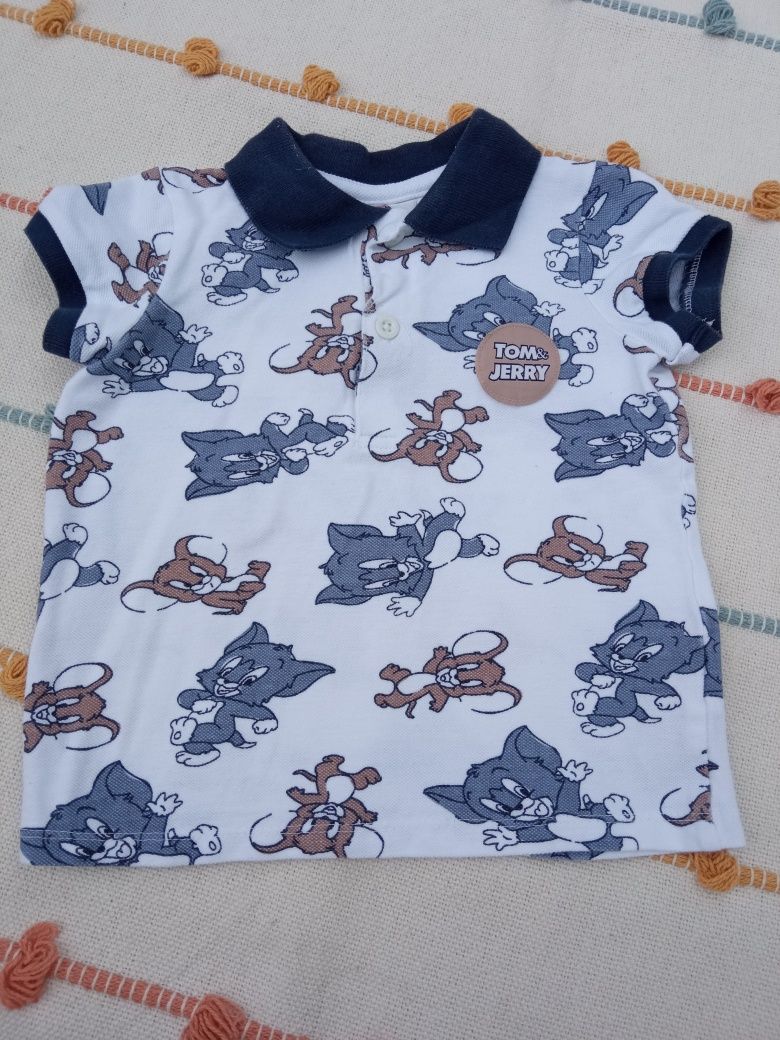 Koszulka polo Tom&Jerry Disney r.92