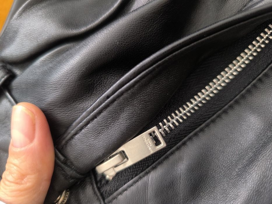 Saint Laurent шорти шкіра шкіряні хс-с