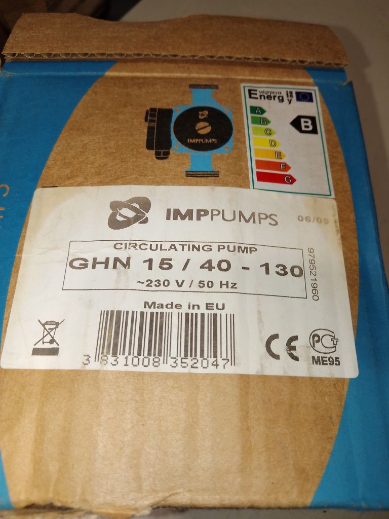 Pompa obiegowa co Imppumps GNH 15/40-130