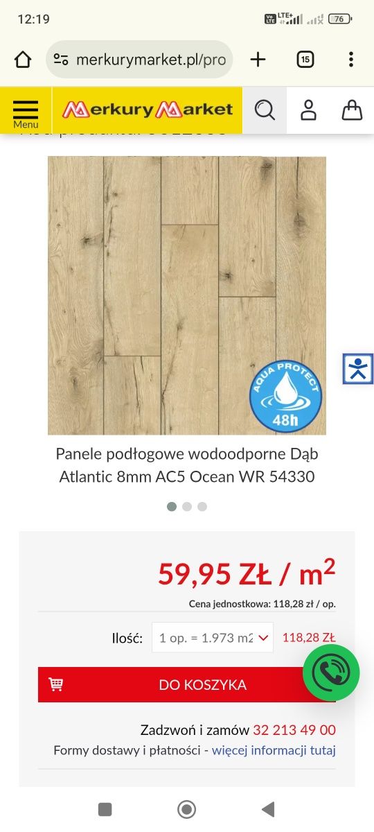 Panele podłogowe Dąb Atlantic Classen 54330