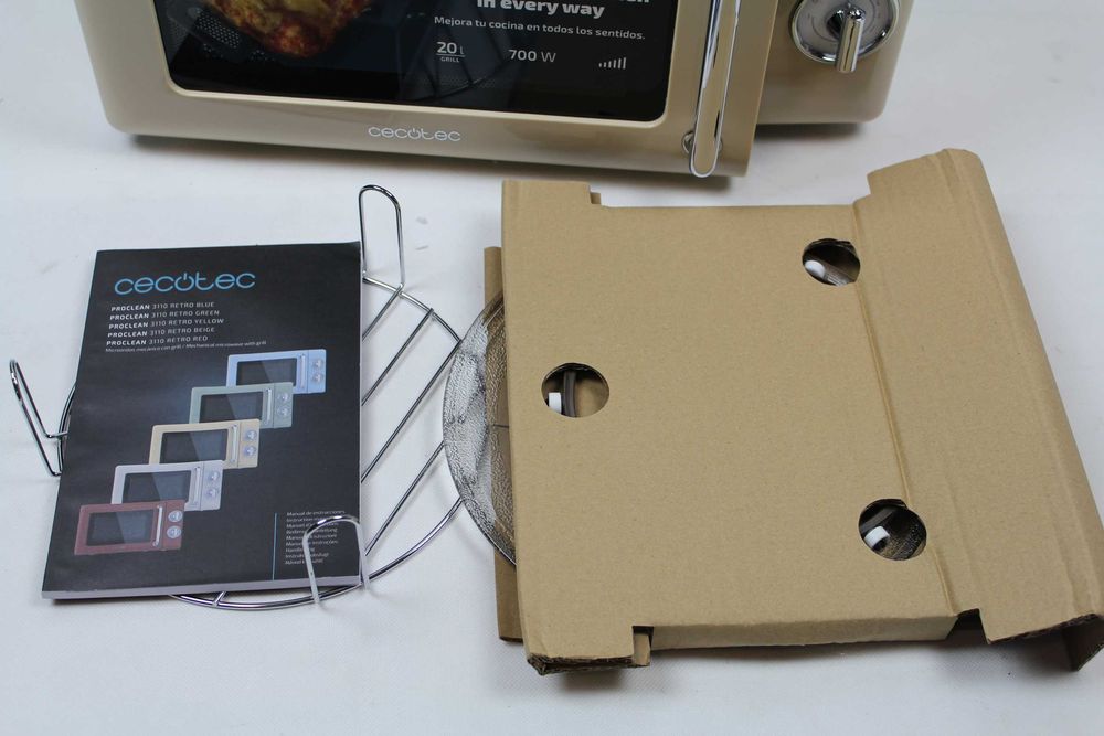 Kuchenka mikrofalowa stylowa ProClean retro 3010 Cecotec