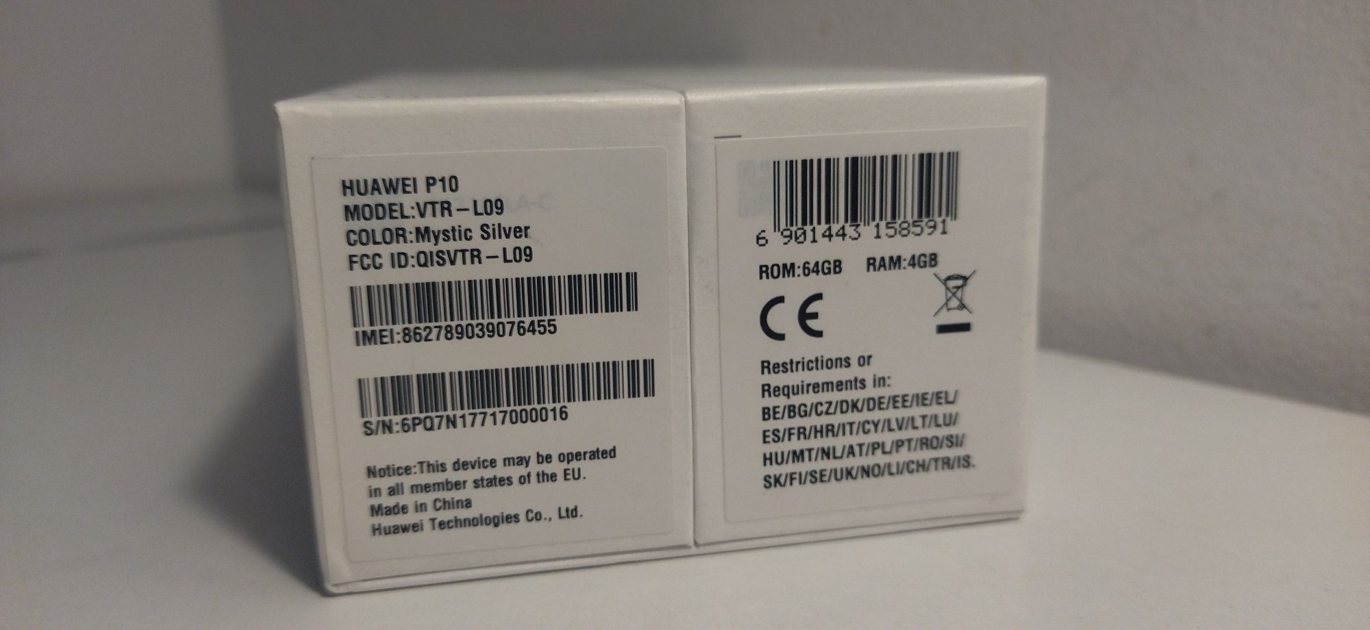 Pudełko do telefonu Huawei P10