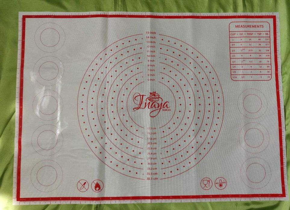 Силіконовий коврик для тіста 45 / 26 см